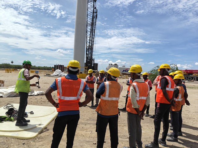Group photo from a site safety training day